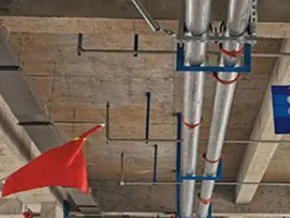 临渭管廊支架的安装方法